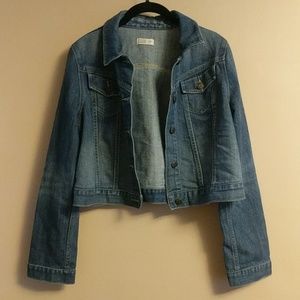 Old Navy maternity jean jacket